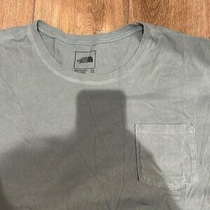 The North Face Pocket T shirt Mens XXL teal lightweight